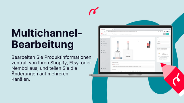 Bearbeiten Sie Ihre multichannel Einträge an einem Ort