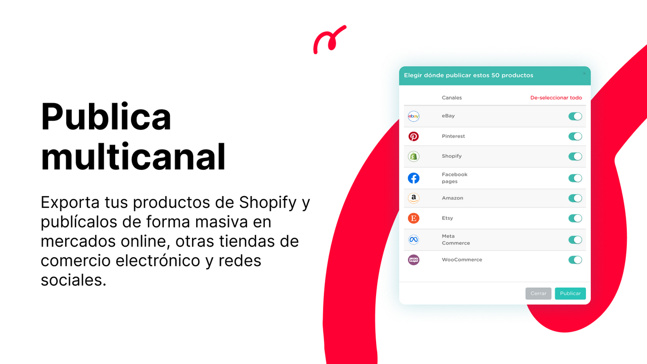 Publicas tus productos online sin tener que recrearlos