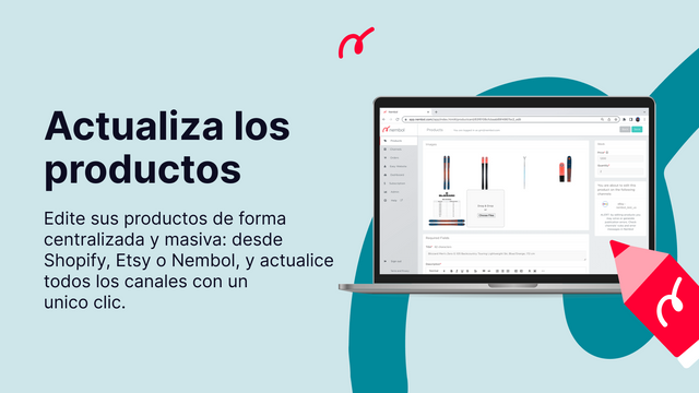 Actualiza el contenido de productos multicanal en un solo lugar