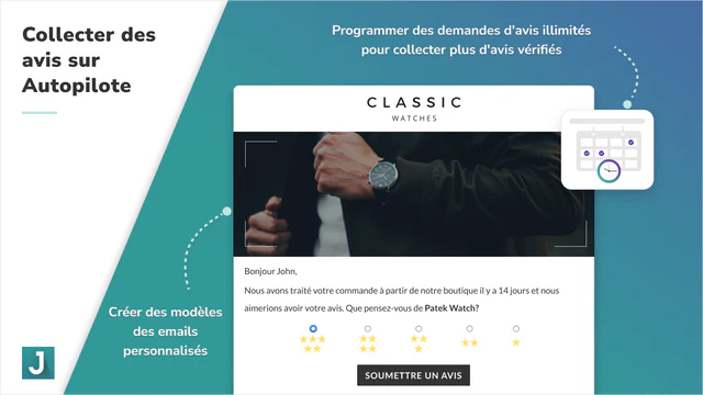 Collecter des avis sur Autopilote à partir d'e-mails et de SMS