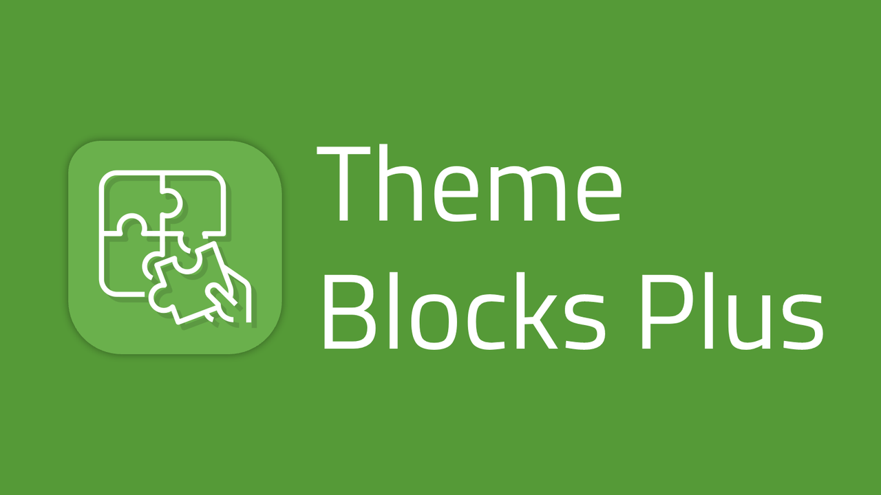 Theme Blocks Plus Screenshot