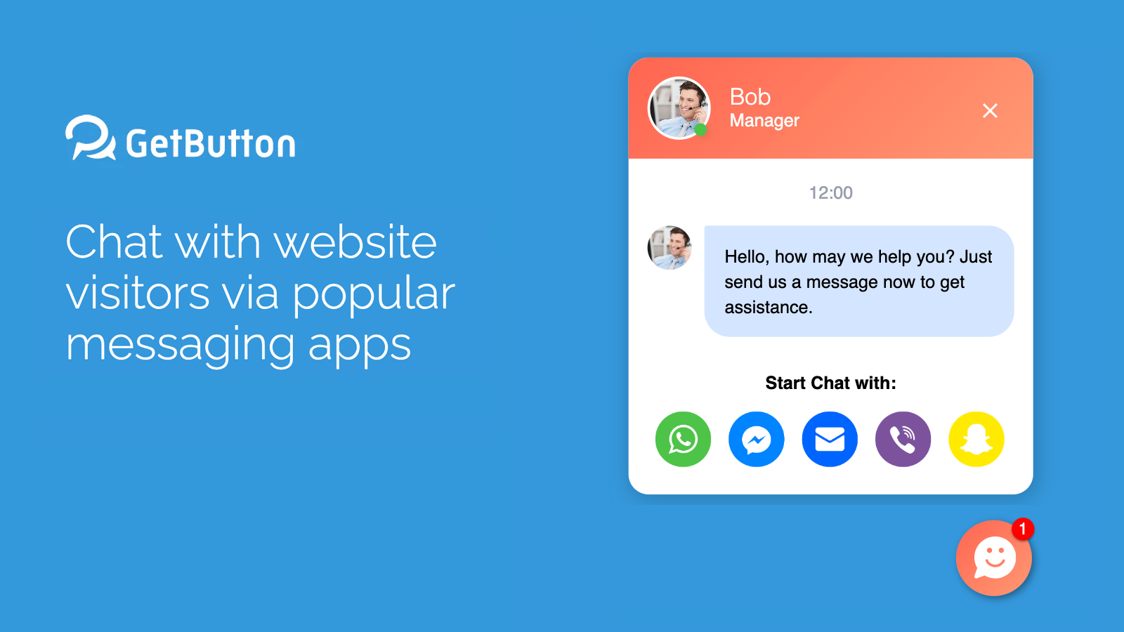 chat do facebook messenger whatsapp para site