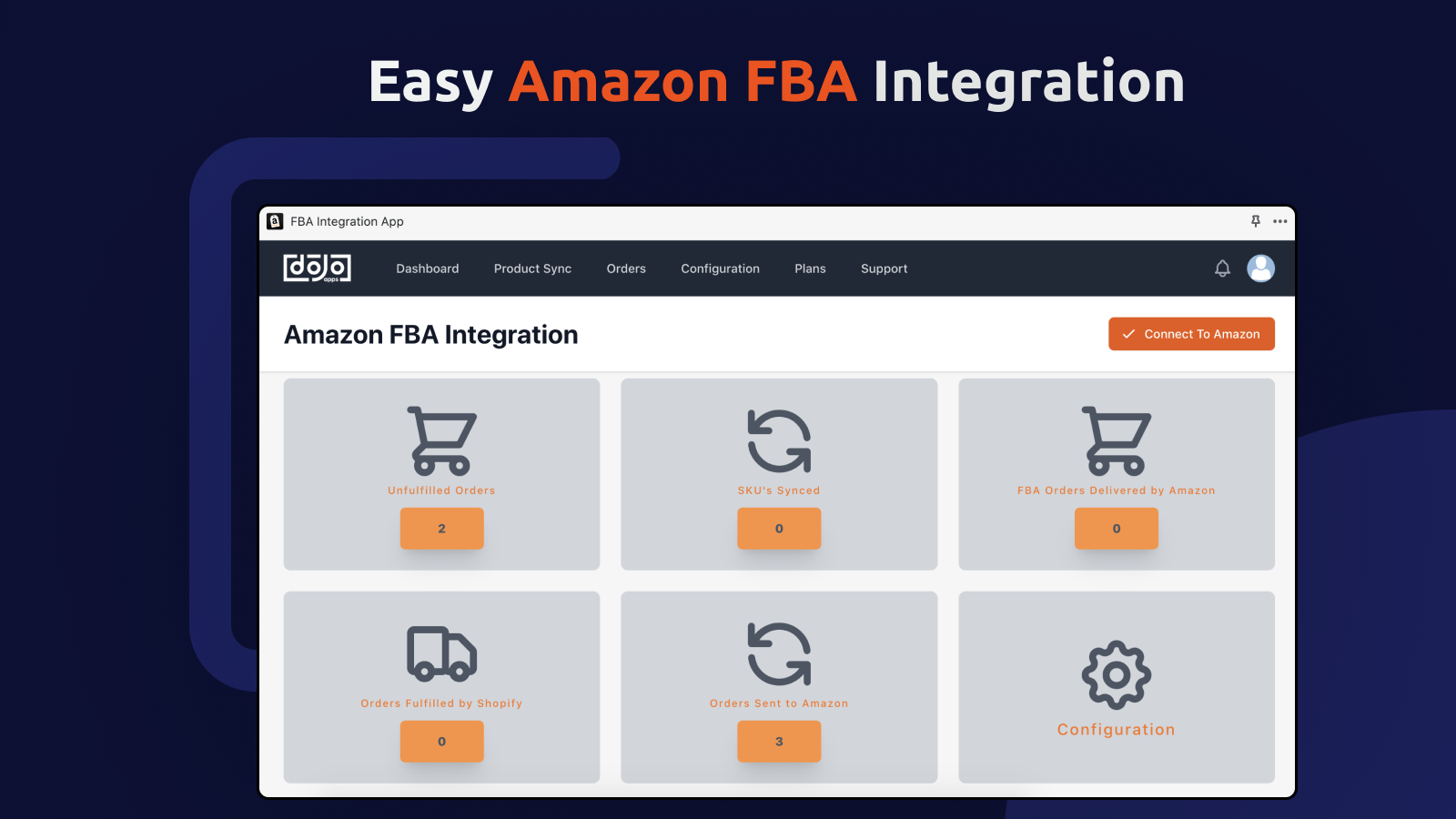 Einfache Amazon FBA-Integration