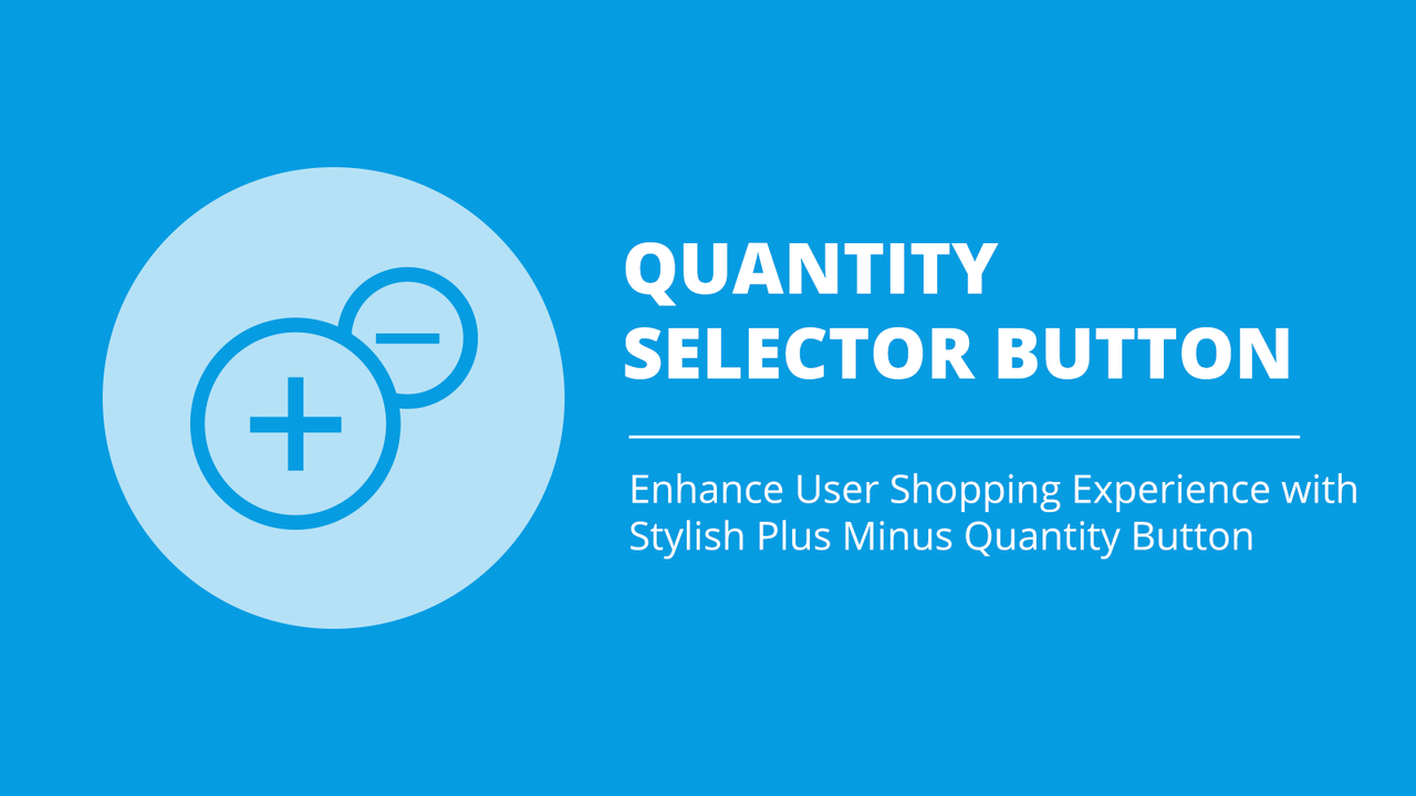 Quantity Selector Button App