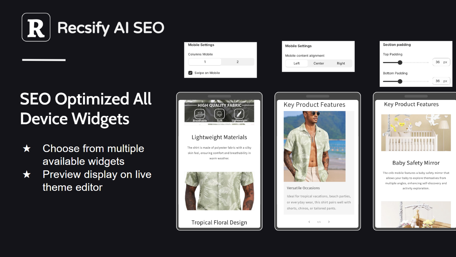 AI SEO: Top Product Features Screenshot