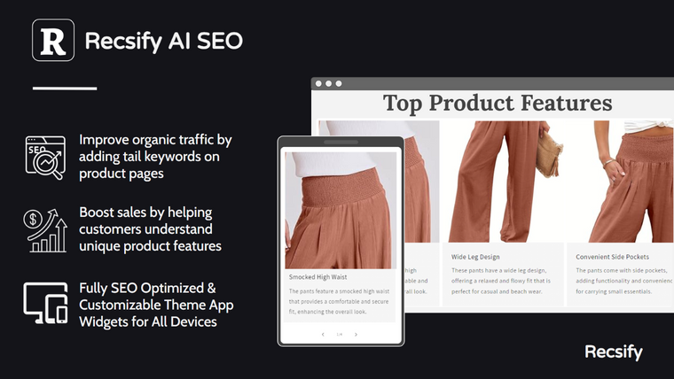 AI SEO: Top Product Features Screenshot