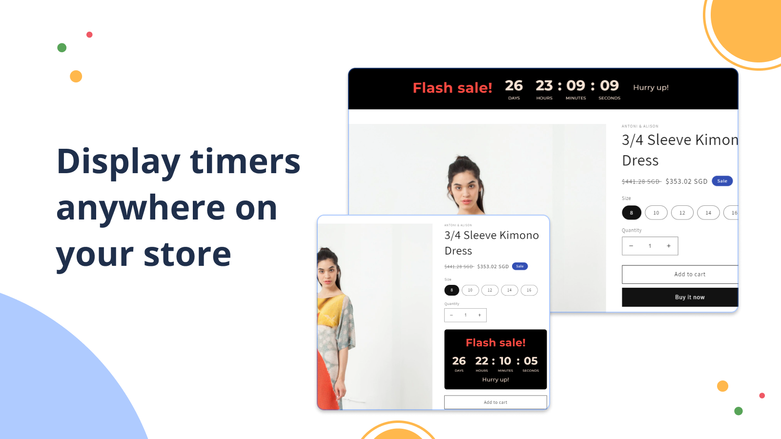 shopify add a countdown timer 