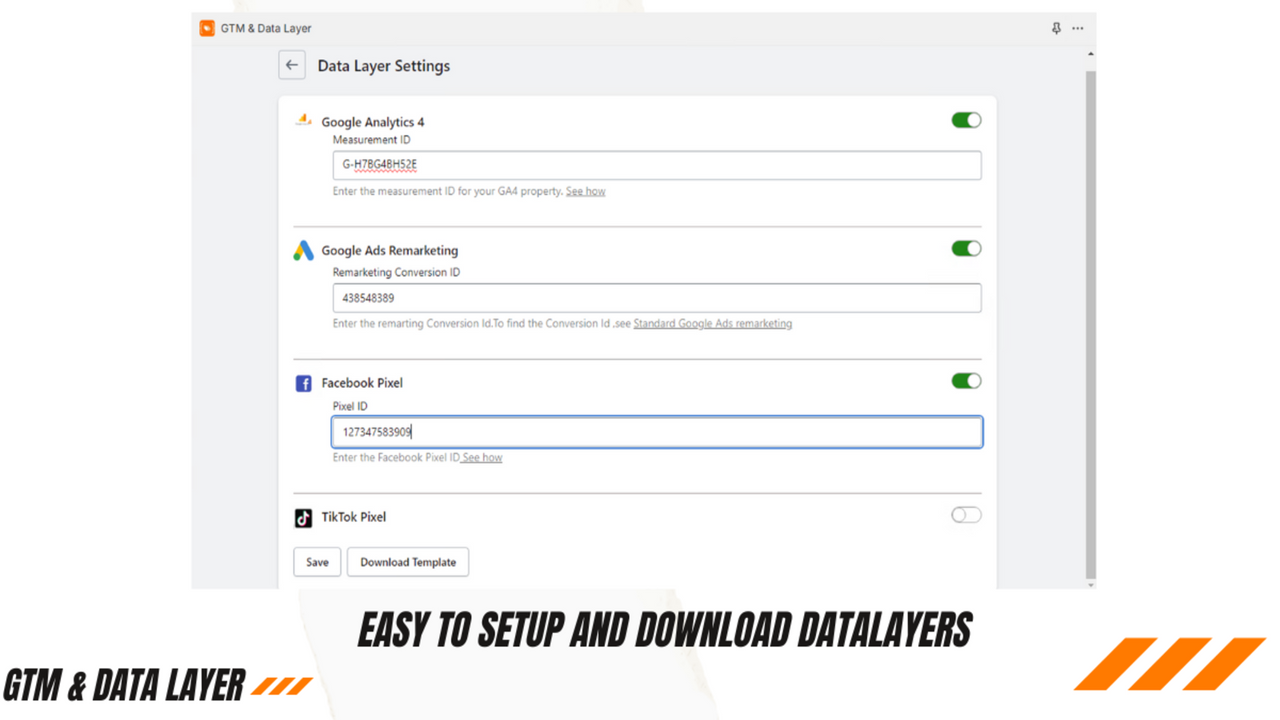 EASY TO SETUP GTM DATALAYER