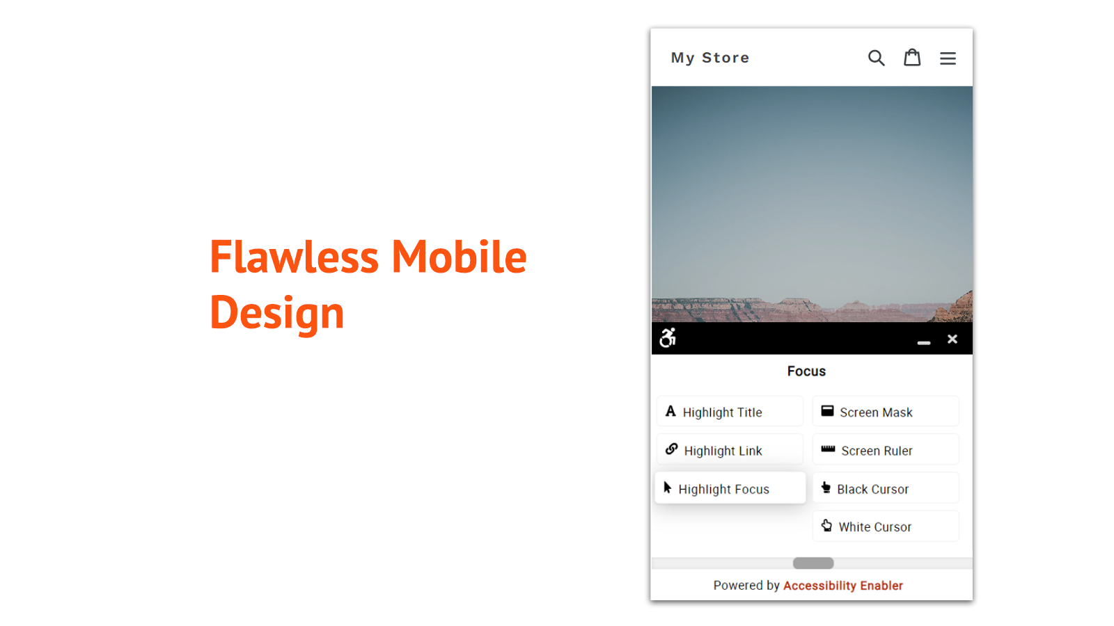 Design mobile impeccable