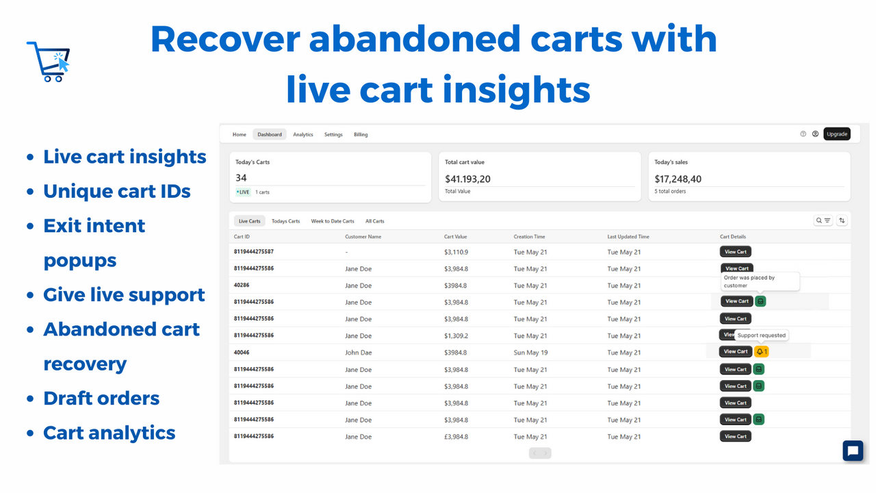 Wiederherstellung verlassener Warenkörbe leicht gemacht mit Cart Whisper | Live Carts