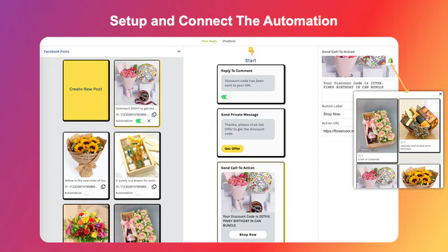 Sincronize produtos para Instagram e Facebook