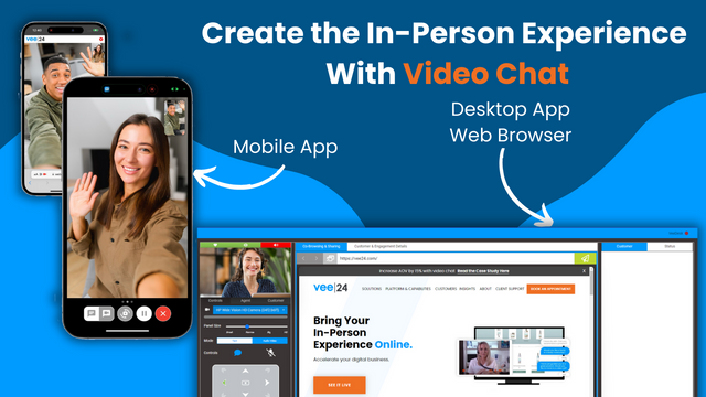 Live-Video-Chat und Zusammenarbeit
