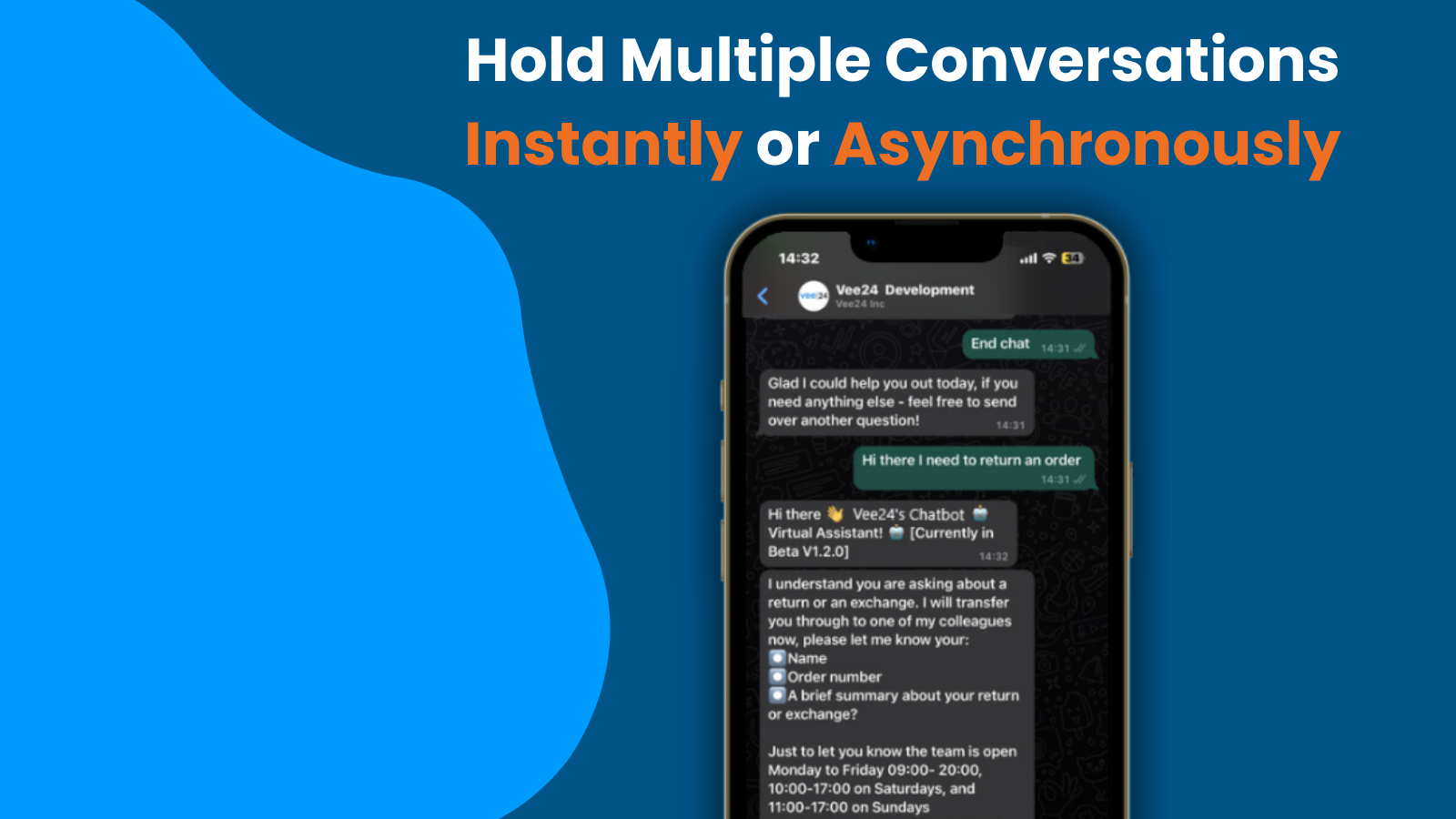 Instant Live Chat or Asynchronous Engagements