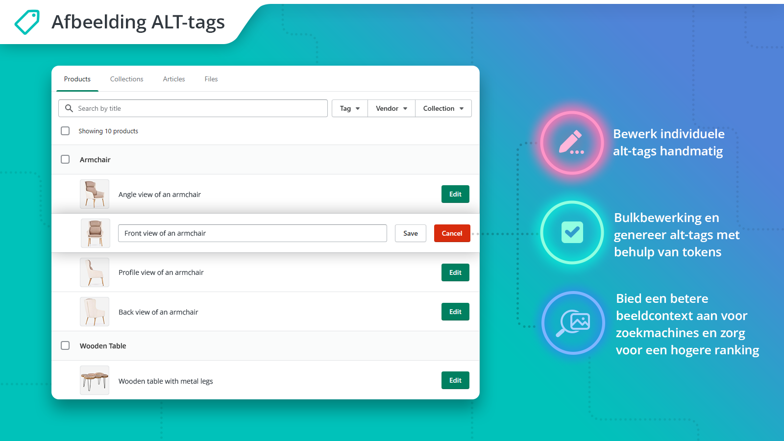 Shopify SEO Alt-tags