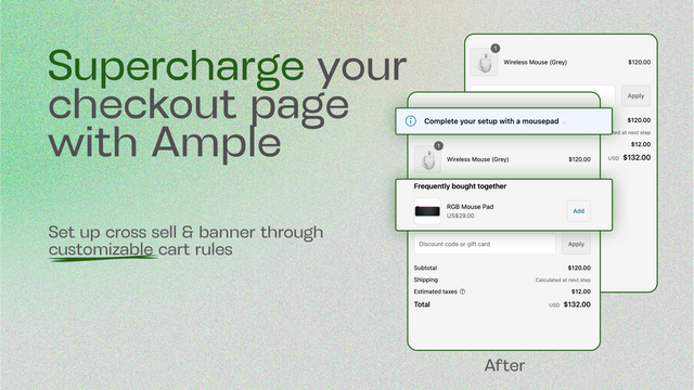 Supercharge sua página de checkout com Ample