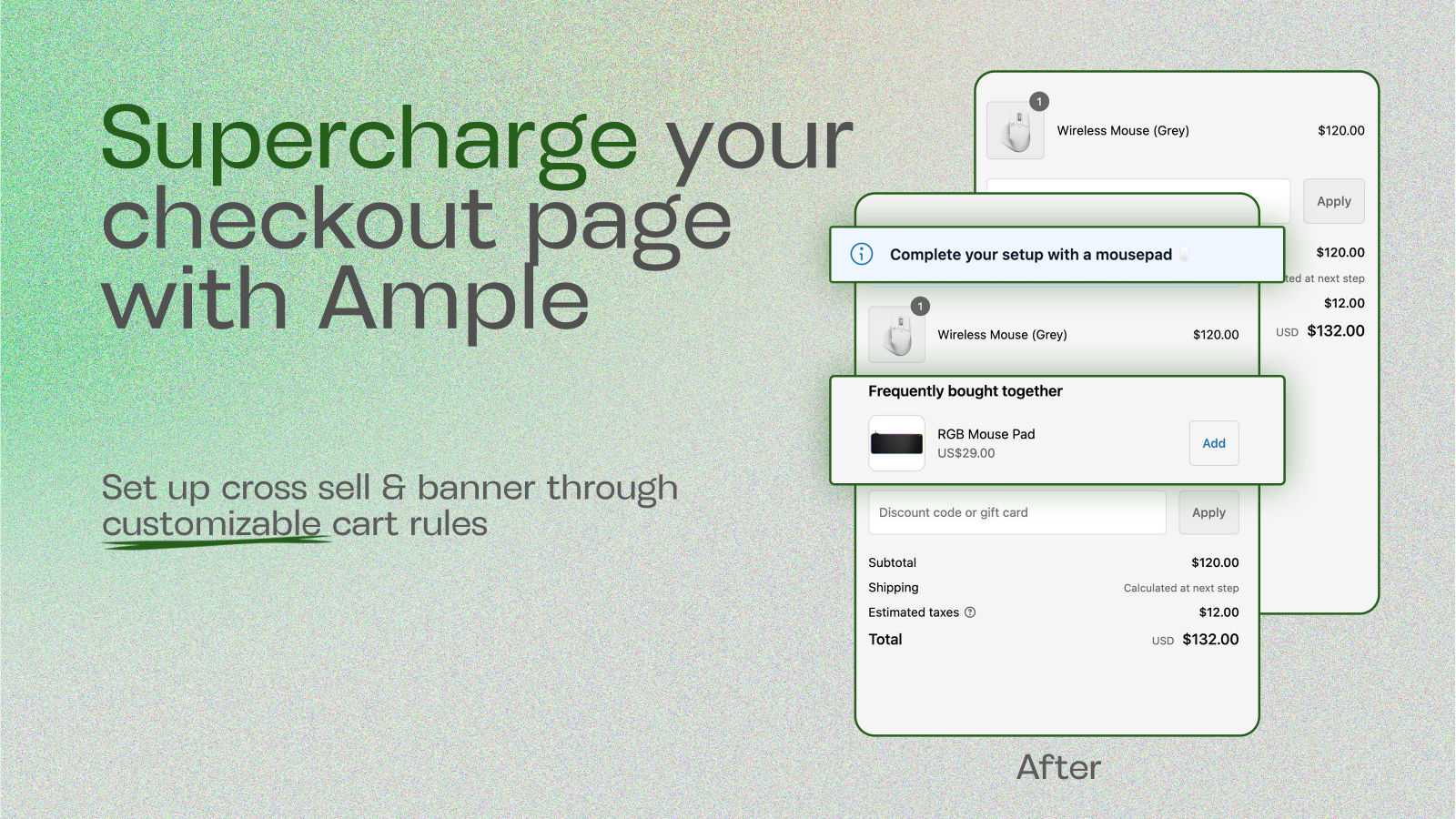 Supercharge your checkout page with Ample