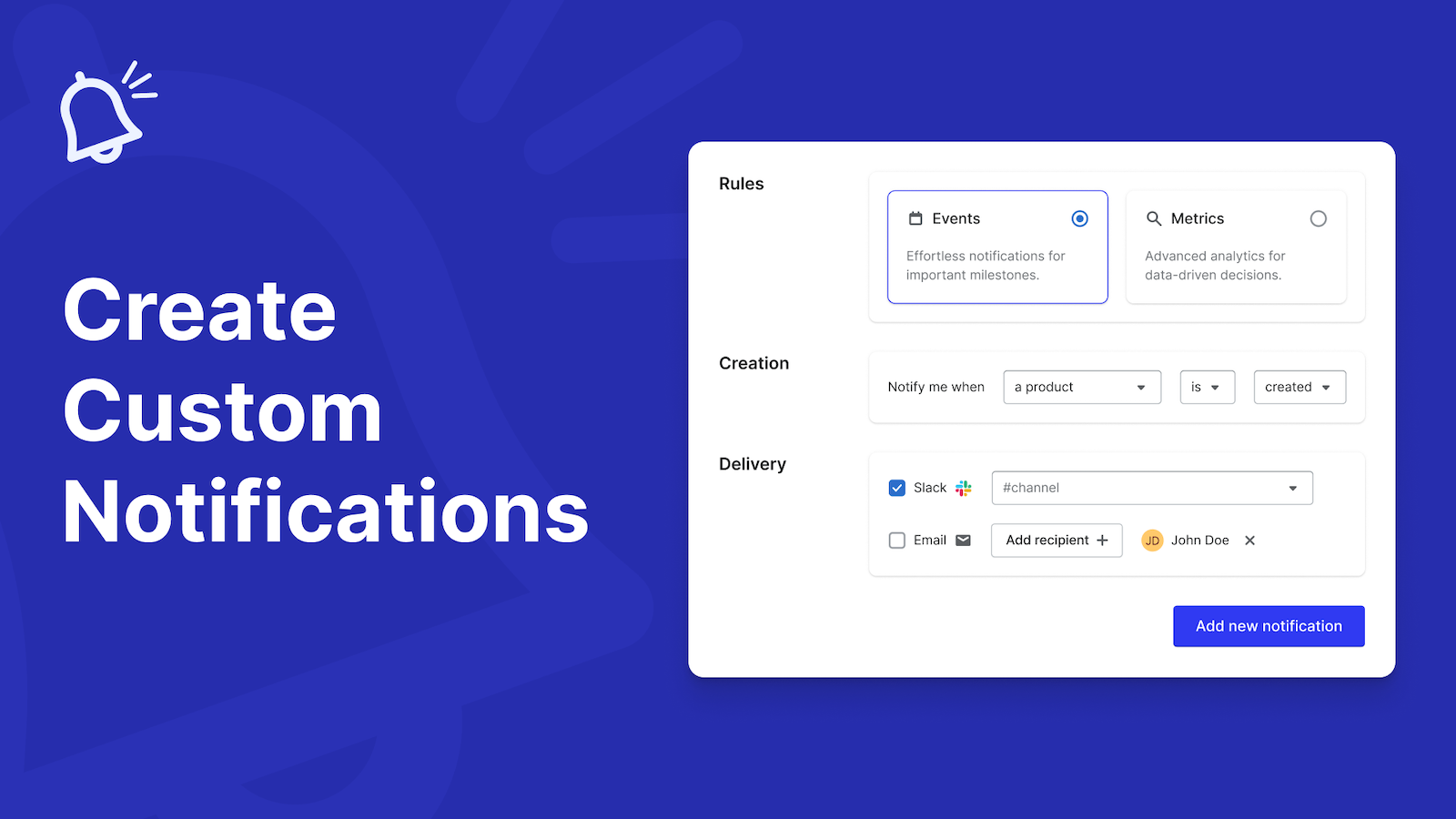 Create Custom Notifications