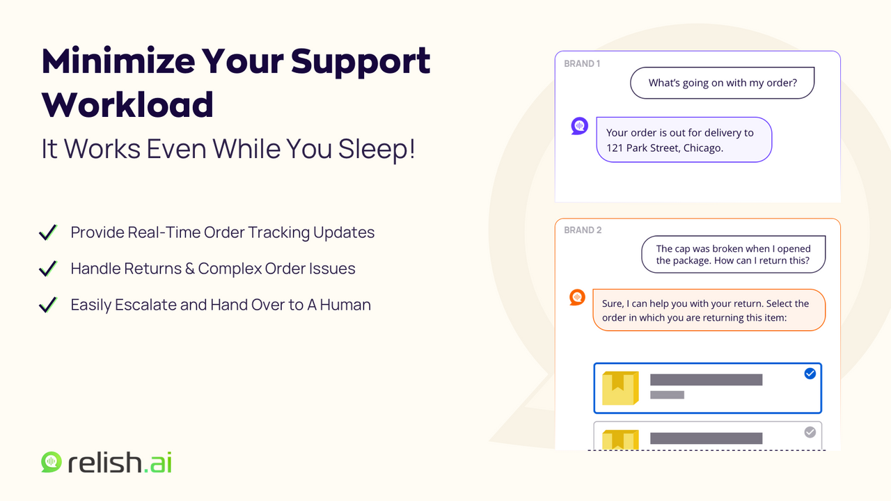 Automate Your Customer Support With Relish AI