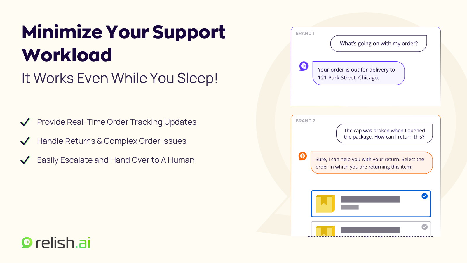 Automate Your Customer Support With Relish AI