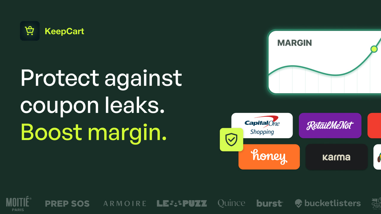 Protect your store against coupons leaks. Keep more margins.
