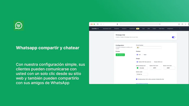 Whatsapp compartir y chatear