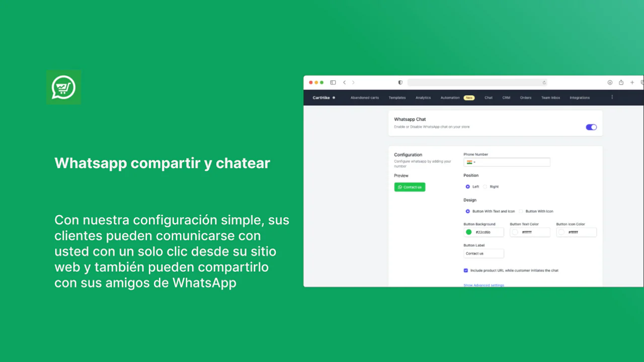 Whatsapp compartir y chatear