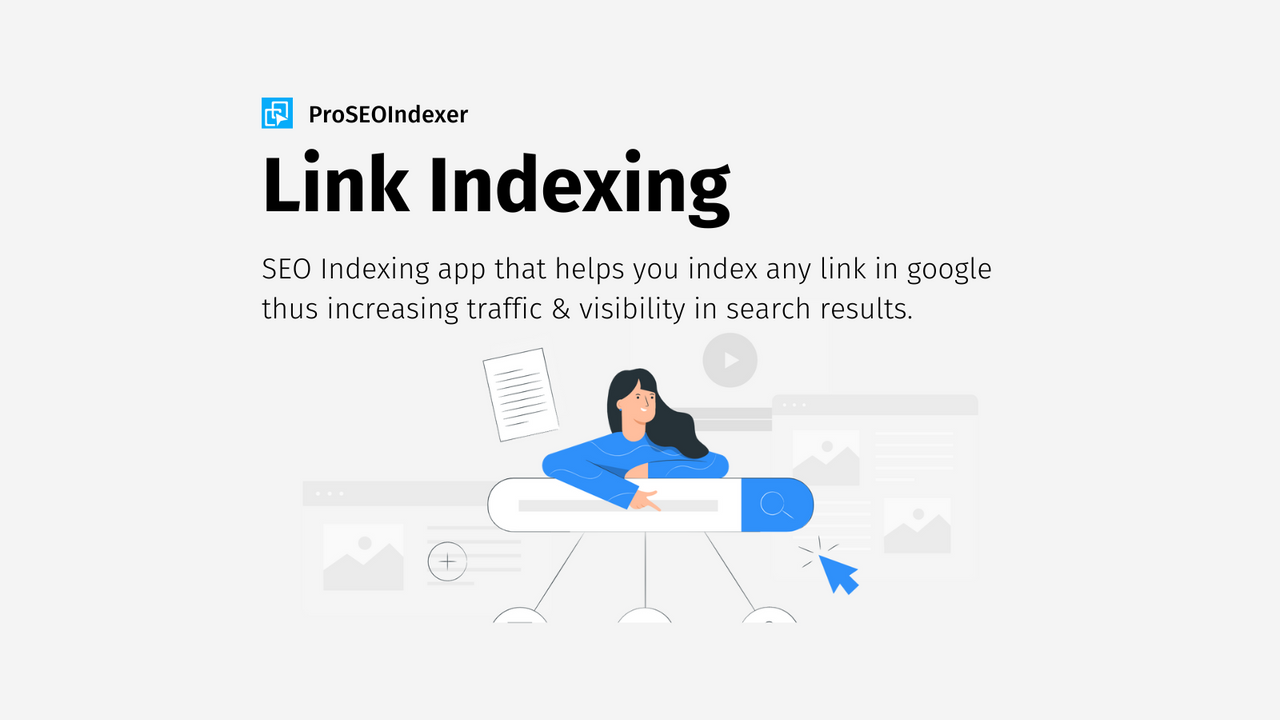 ProSEOIndexer - 在谷歌搜索中索引你的链接。