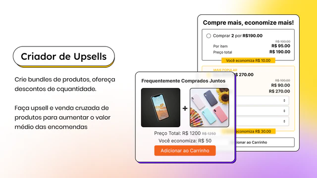 Criador de Upsells