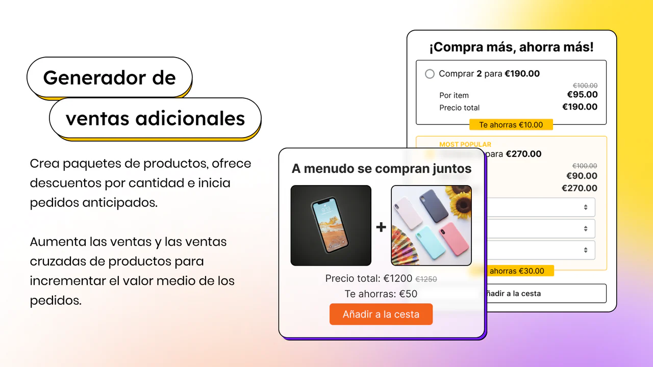 Generador de ventas adicionales