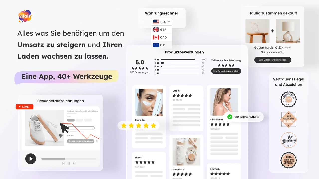 Alle Apps, die Sie zur Skalierung Ihres Shopify-Stores benötigen