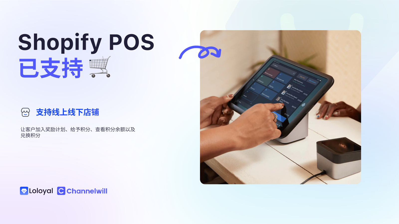 Shopify POS 已经集成