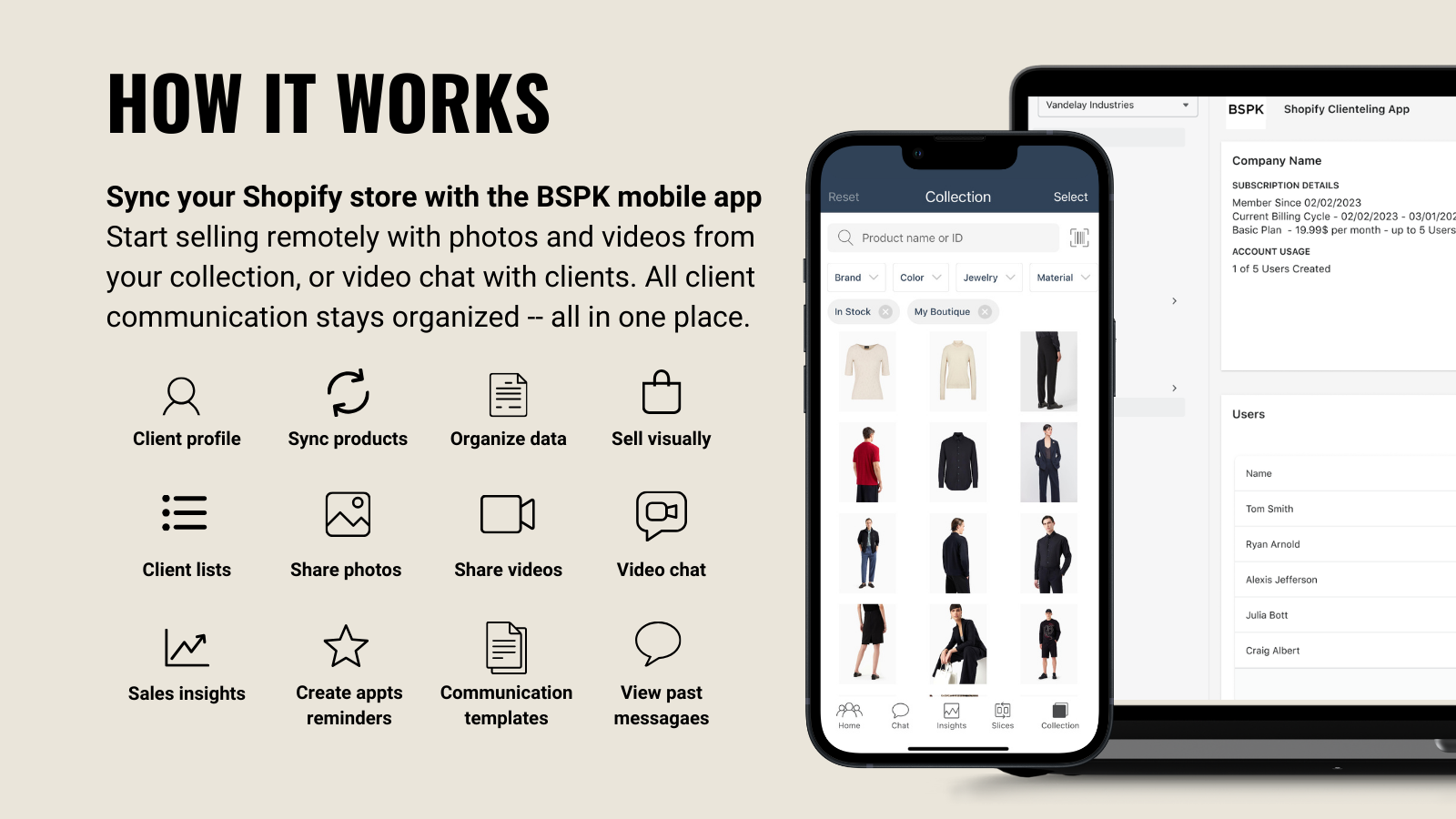 Synchronisez votre collection Shopify avec BSPK