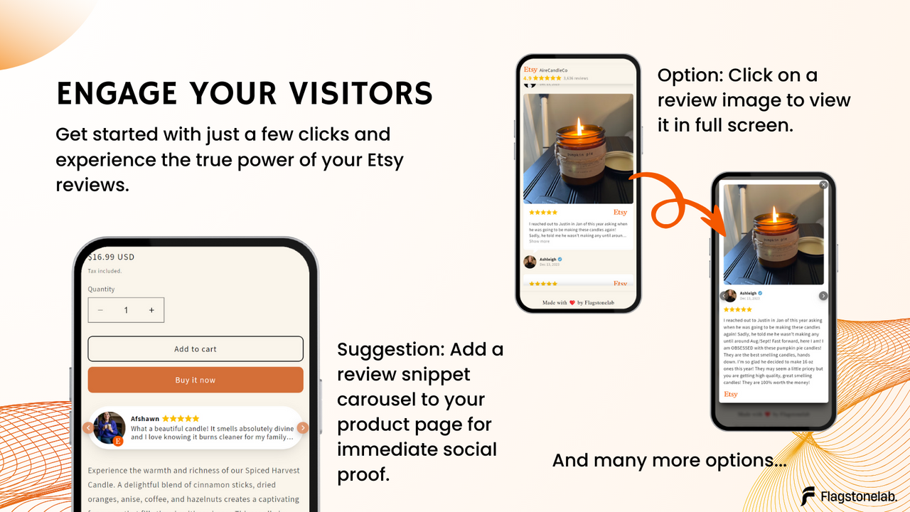 Engage your Visitors
