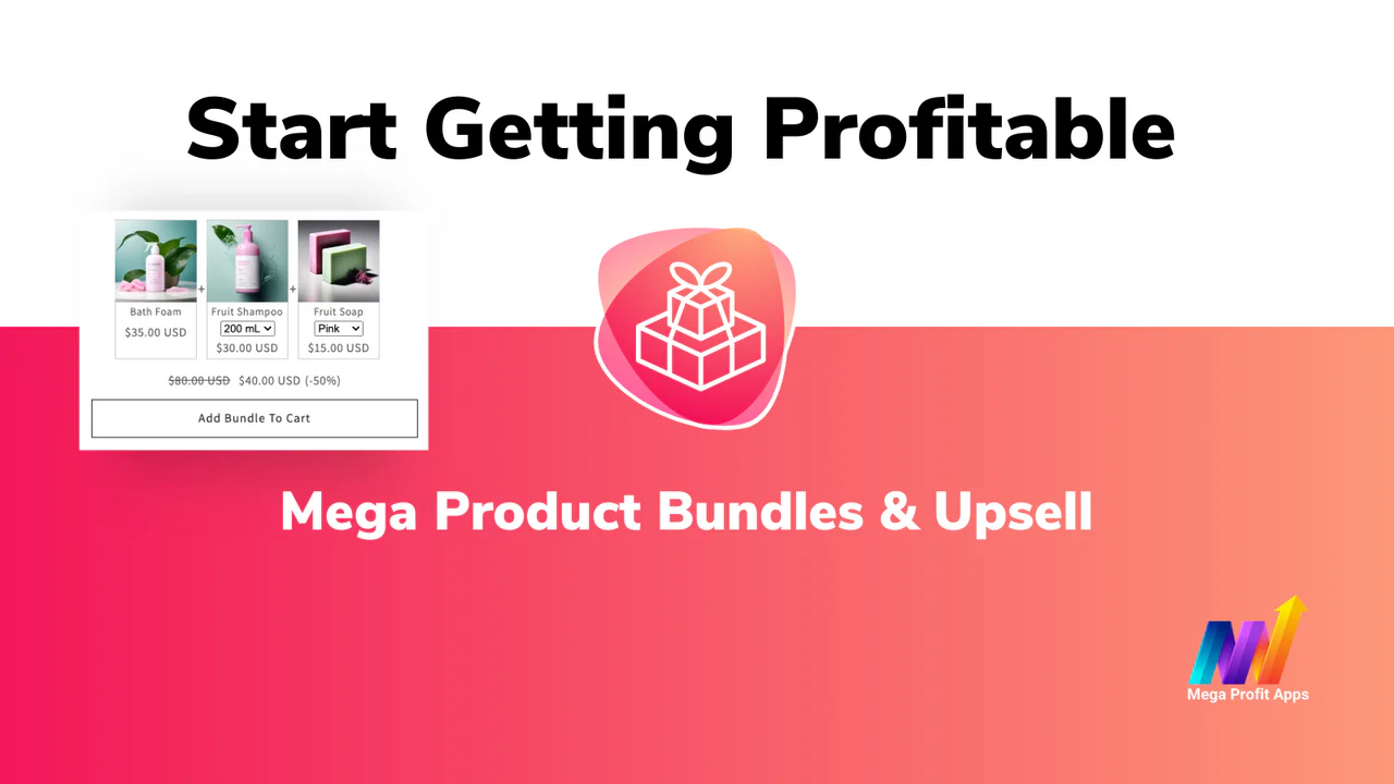 Mega Product Bundles & Upsell - comienza a ser rentable