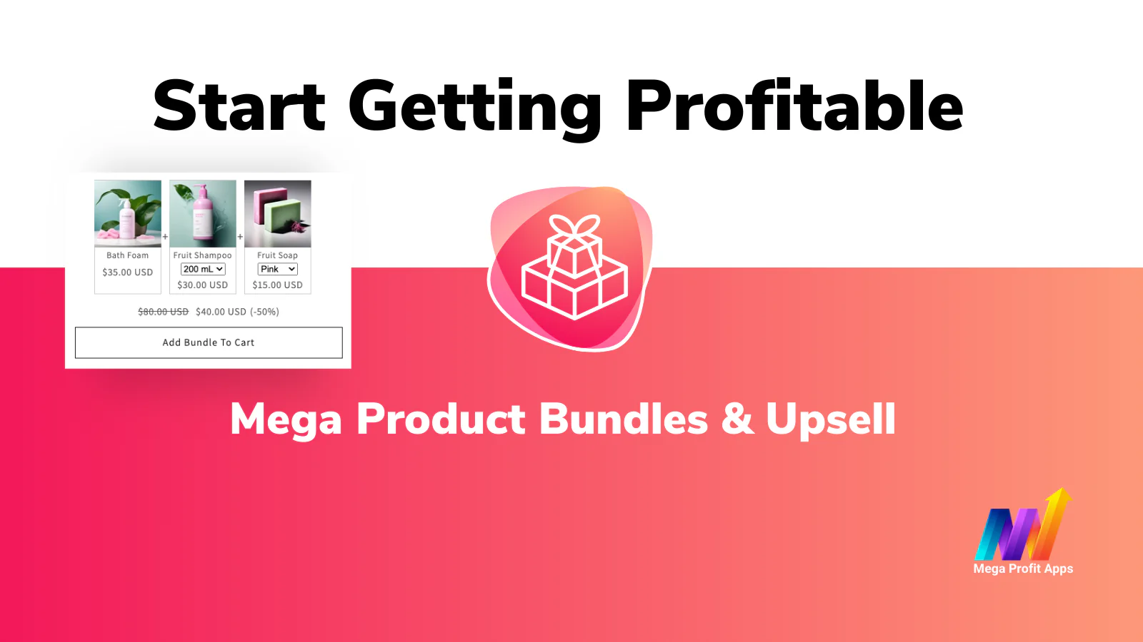 Mega Product Bundles & Upsell - start getting profitable