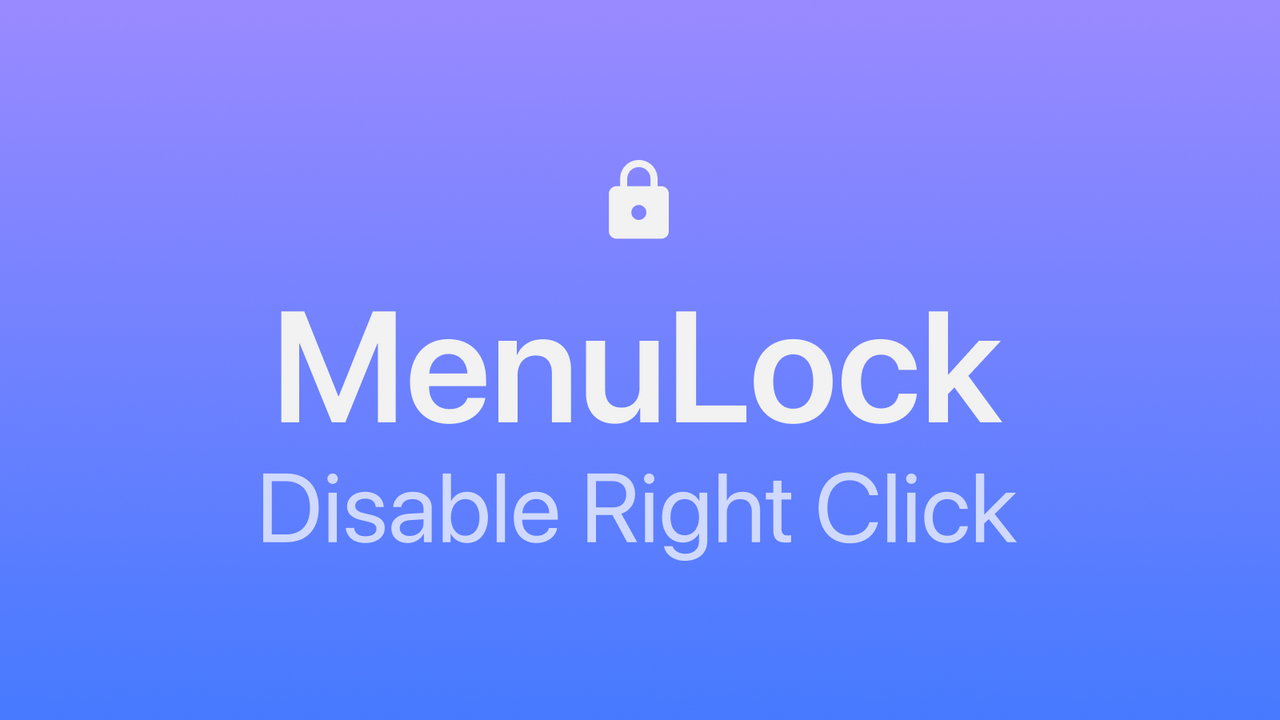 Logo do MenuLock