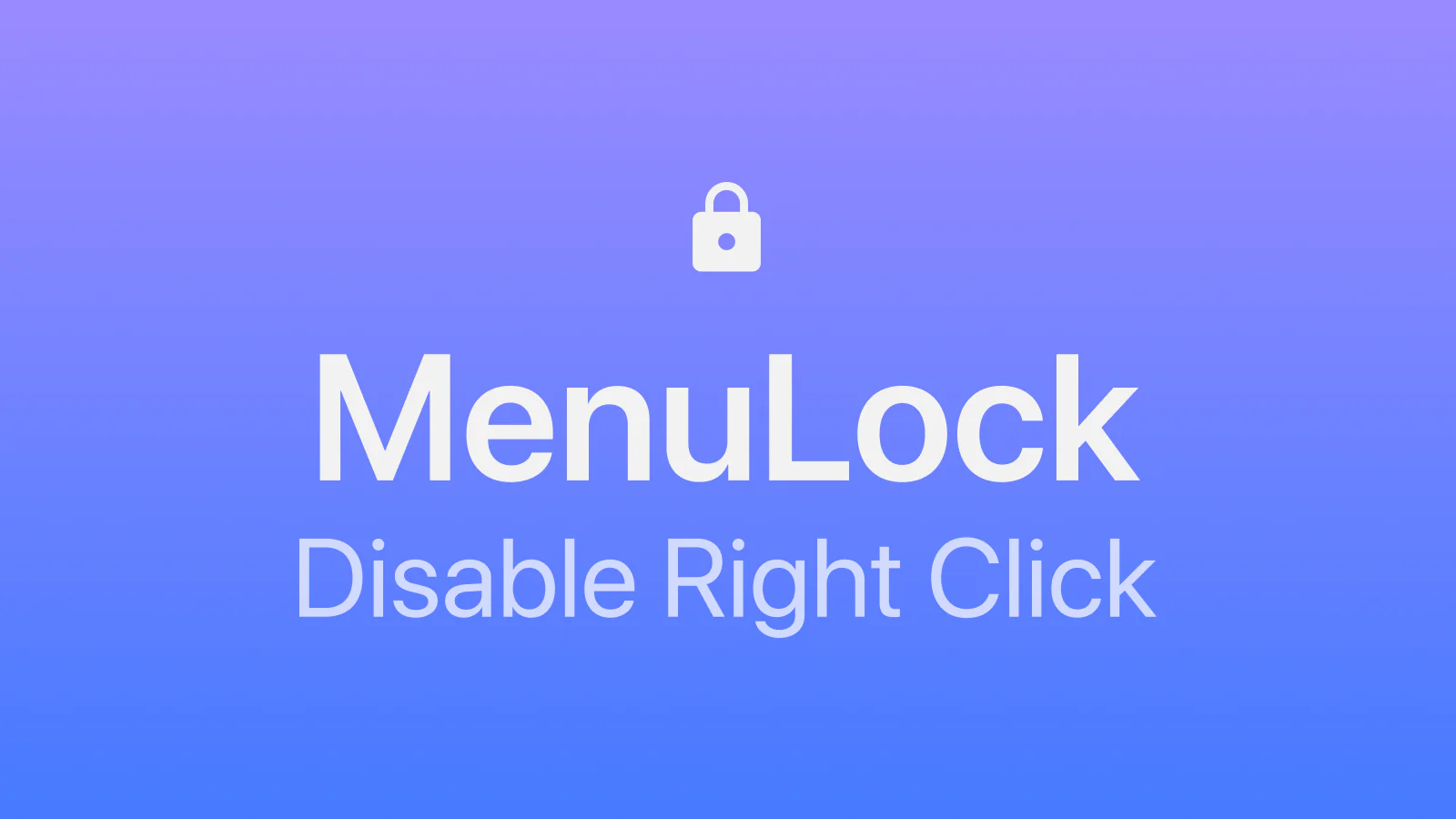 MenuLock Logo