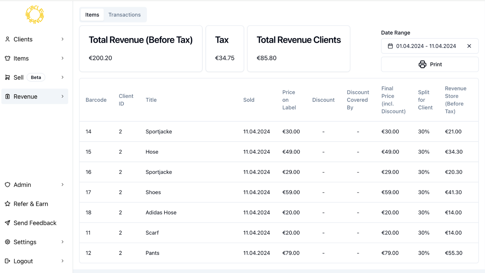 consignment-software-second-hand-stores-revenue-tax-dashboard