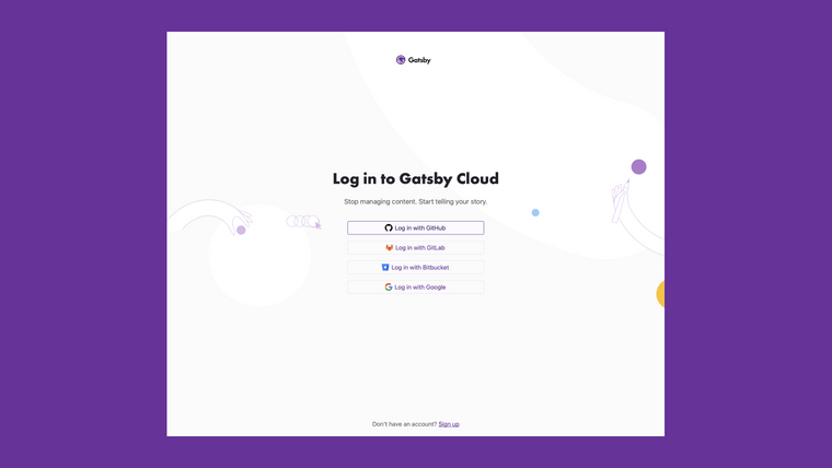 Gatsby Cloud Screenshot