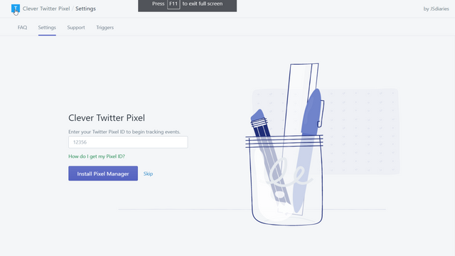 fromapp: Twitter Pixel Tracking