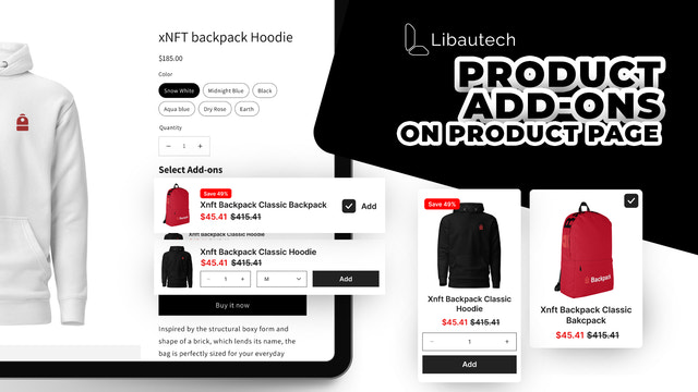 Produkttillägg Upsell-erbjudande på produktsidan