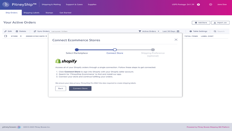 PitneyShip Screenshot