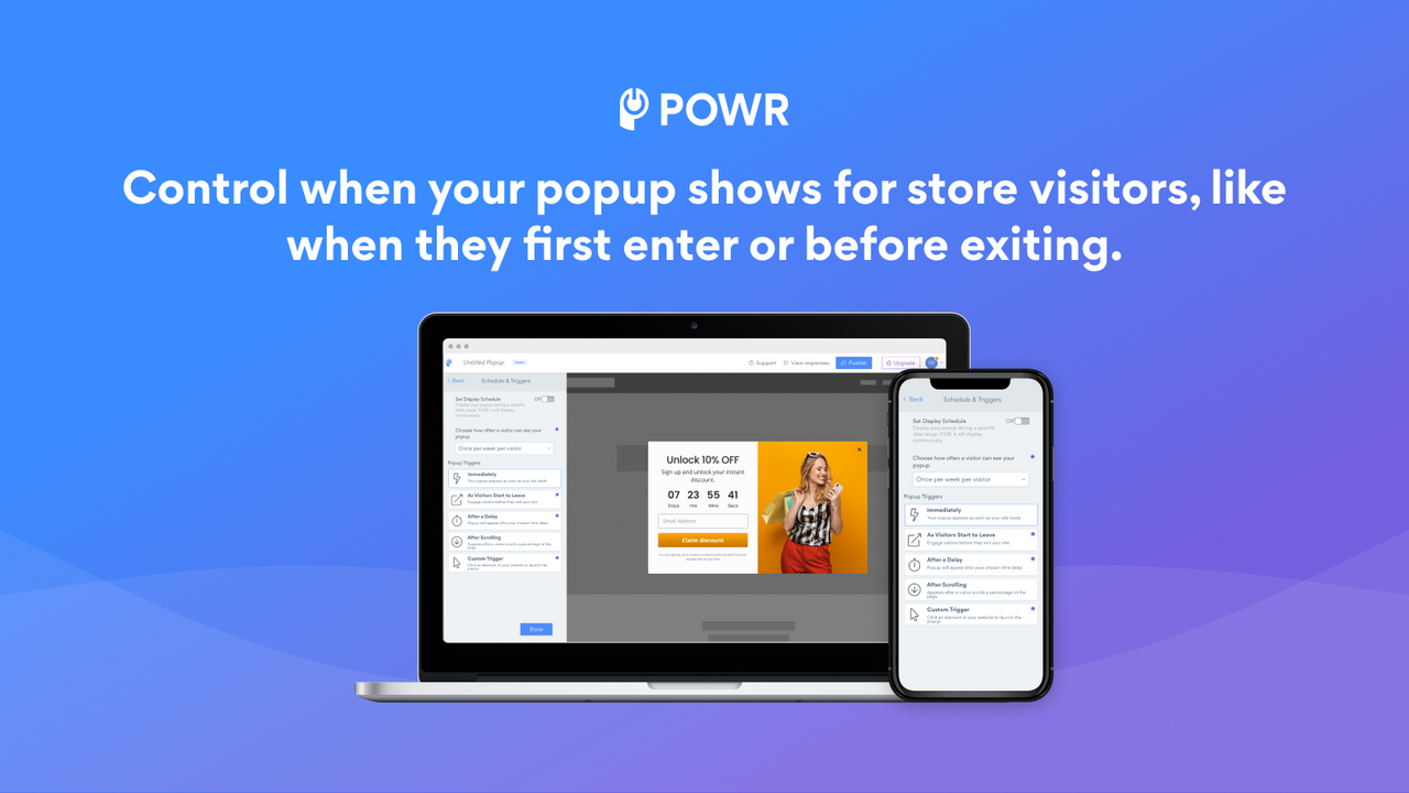 POWR Pop Ups: Sales Popup - POWR Popup: Flash Sales, Email Pop Up