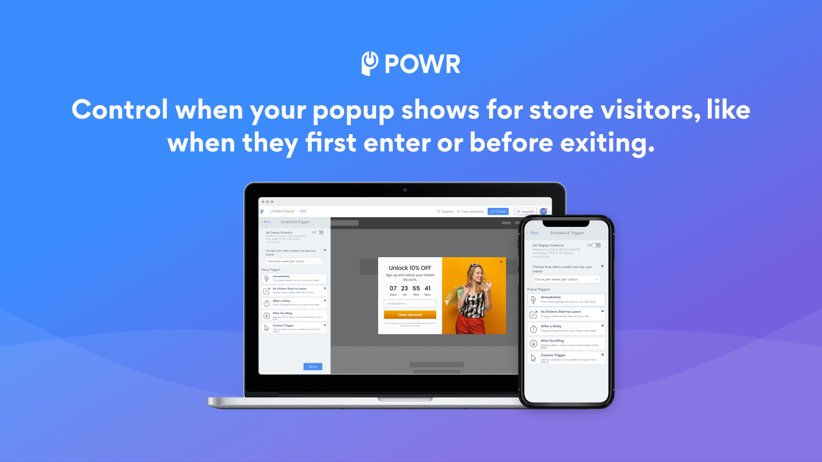 Lifter Pop‑Up Window - Gather email subscribers or notify visitors