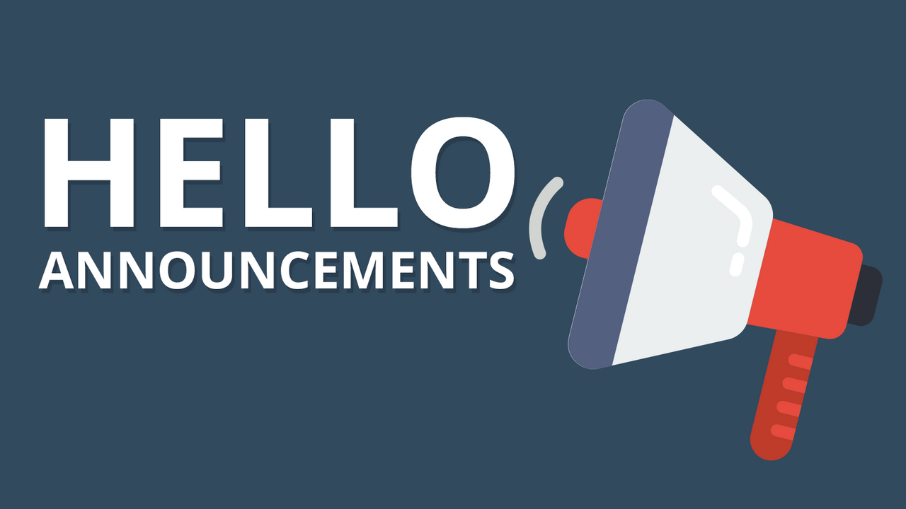 Hello Announcements Bars för Shopify