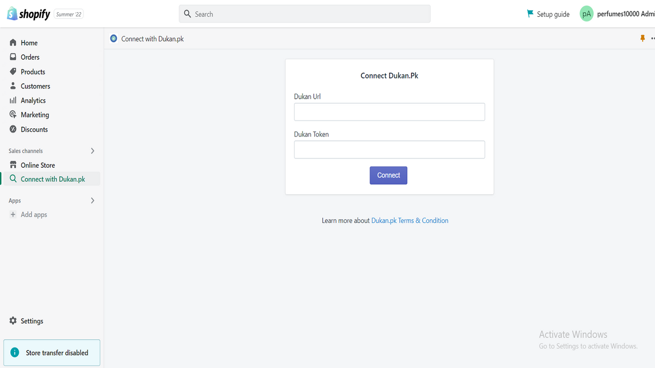 Connect With Dukanpk Connect Your Store With Dukanpk Shopify App 