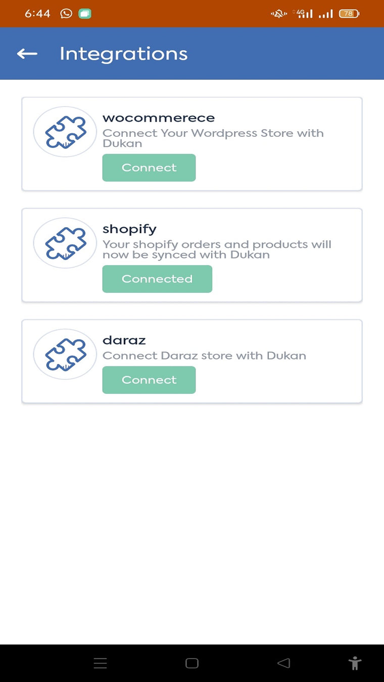 Connect with Dukan.pk Screenshot