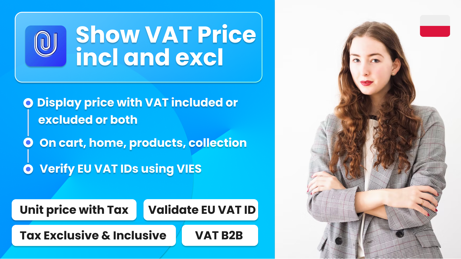 Zatwierdź VAT i Pokaż ceny netto/brutto VAT Compliance