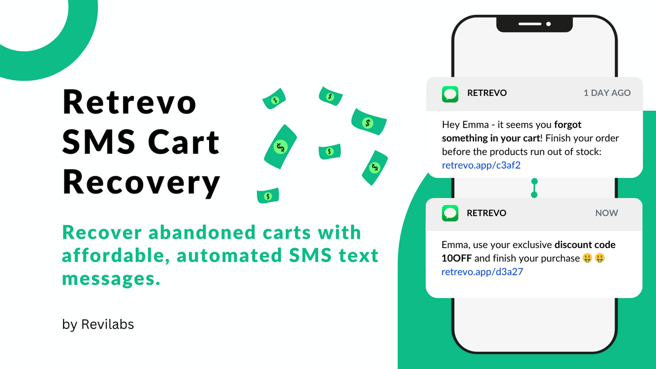 Retrevo SMS Cart Recovery