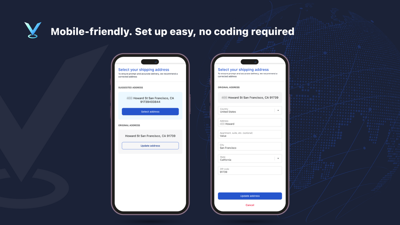 Mobile-friendly. Set up easy, no coding required